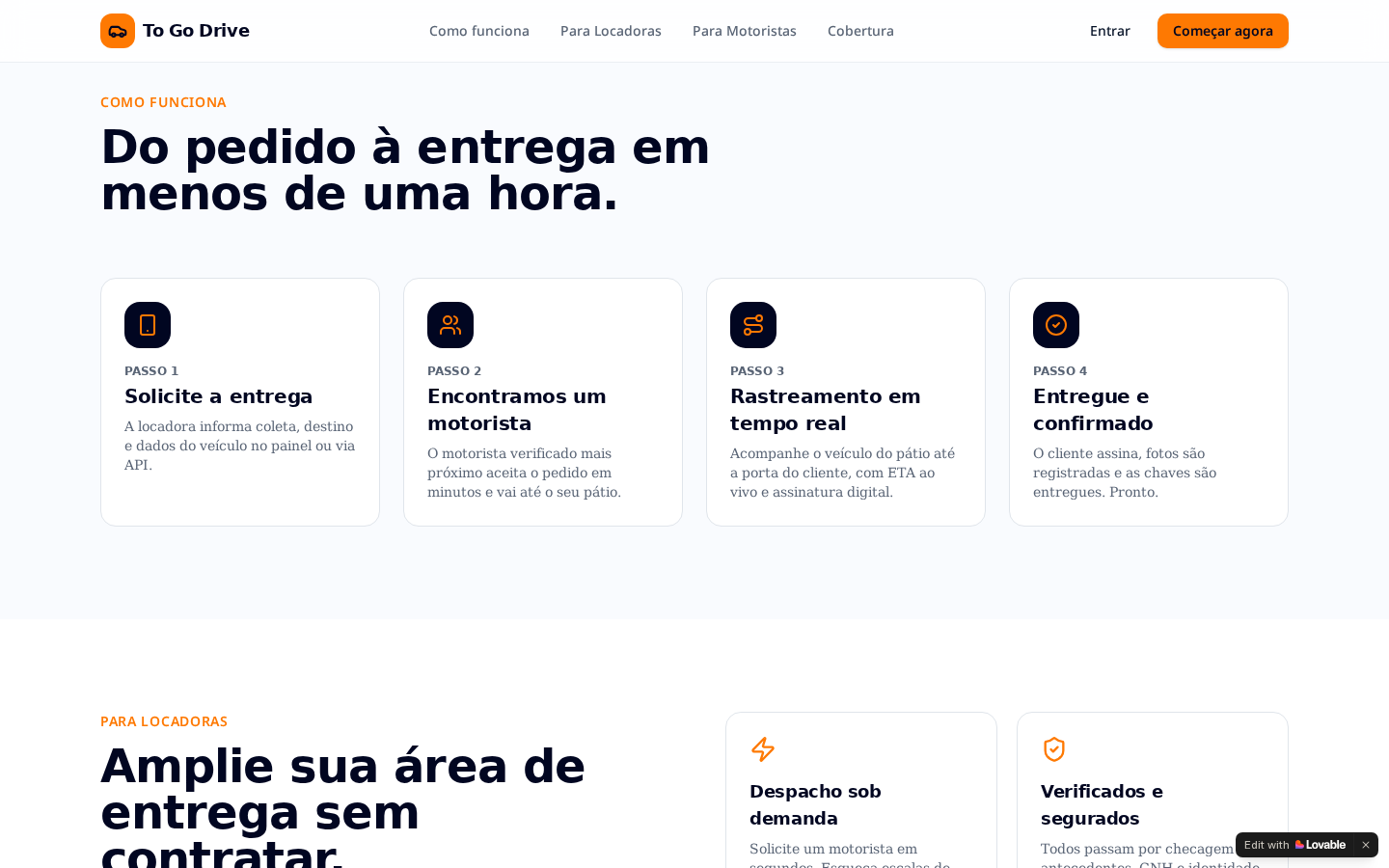 Prévia do To Go Drive
